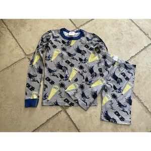 HANNA ANDERSSON Batman Black/Gray Organic pajamas, Size 150 (12)